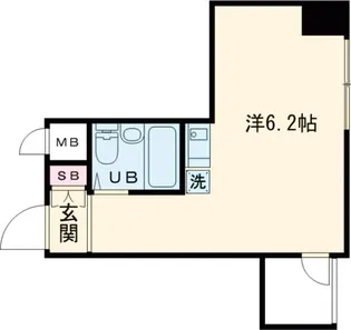 カテリーナ大森【7階】の間取り