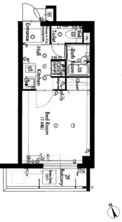 グラントゥルース中野江原町【2階】の間取り