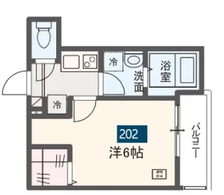 千葉県八千代市八千代台北1【アパート】の間取り