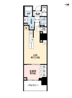 パークシティ高田馬場【5階】の間取り