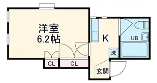サンマリン三田【2階】の間取り
