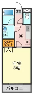 東京都江戸川区本一色3【アパート】の間取り