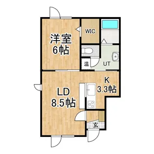 ヒナーレI【2階】の間取り