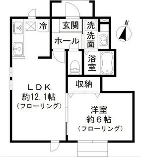 スティーラ田園調布【1階】の間取り
