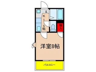 ハイツ鈴木【1階】の間取り
