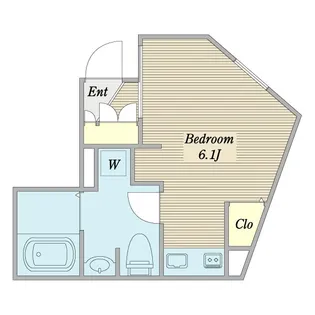 レイコー新八柱【4階】の間取り
