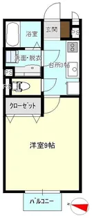 ヴァンベール【2階】の間取り