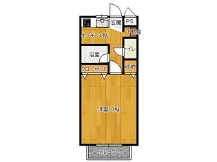 アメニティー竹村【2階】の間取り