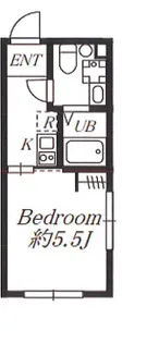 プラチナフォルム大井町EAST【3階】の間取り