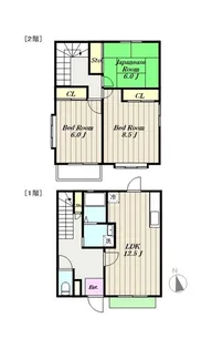 東京都町田市つくし野1【一戸建】の間取り