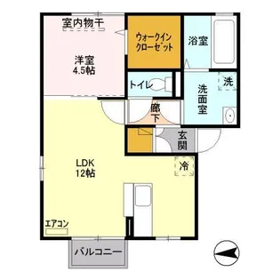 パインハウス II【2階】の間取り