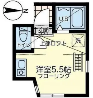 ユナイト戸部リフレクション【2階】の間取り