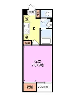 ブロンズセイル【2階】の間取り