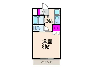 グレースメゾン本町【1階】の間取り