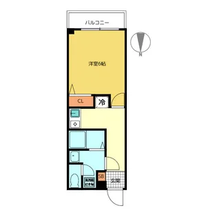 東京都中野区本町1【マンション】の間取り