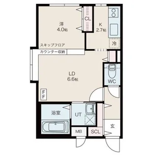 la luce【2階】の間取り