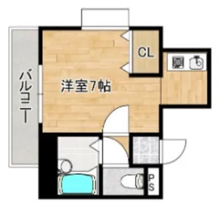 オークグレイス香里園【2階】の間取り