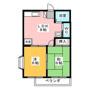 セフィール【1階】の間取り