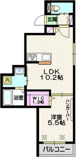 Clair Maison 千川【2階】の間取り