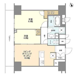 BLESS蔵前【8階】の間取り