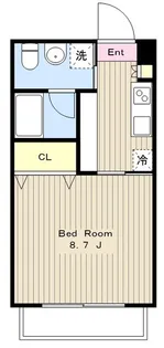 ノーブ新百合【1階】の間取り