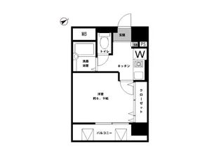 ガーラ蒲田【10階】の間取り