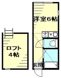 ユナイト下末吉サン・ヴィクトールの杜【1階】の間取り