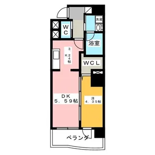 LAX【2階】の間取り