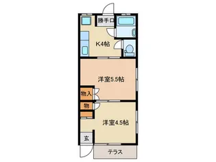 スプラウトハウス【1階】の間取り