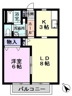 グランシード C棟【1階】の間取り