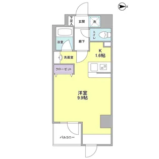 Monte Rosa【4階】の間取り