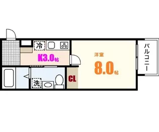reve上安【3階】の間取り