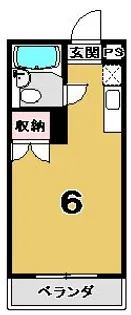 エクセラード京都【3階】の間取り