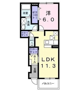 パストラル【1階】の間取り