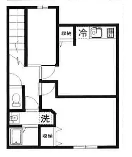 ブリーゼ千早【2階】の間取り