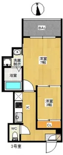 Regalest Lotus III【1階】の間取り