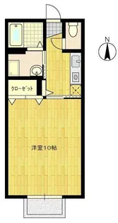 スターレット新栄【1階】の間取り