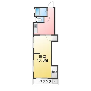 橋本コーポ【2階】の間取り