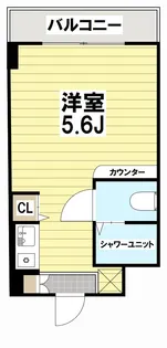 We Tsudanuma【2階】の間取り