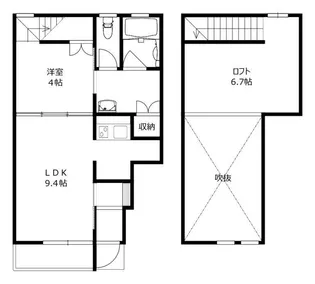プレシャス高崎【1階】の間取り