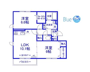D-house【3階】の間取り