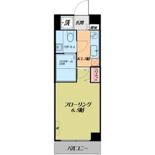 ルーラル五番館【8階】の間取り