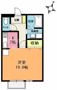 サンガーデン【1階】の間取り