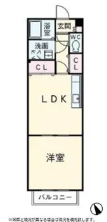 イザットパレス下馬【1階】の間取り