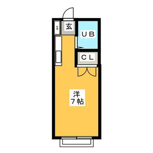 エステートセルレア【2階】の間取り