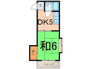 ビルダスコ-ポ【2階】の間取り