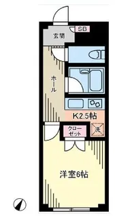 SKKーVIII【3階】の間取り