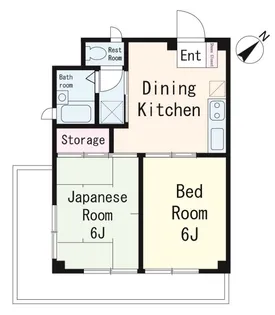 建愛ビル【3階】の間取り