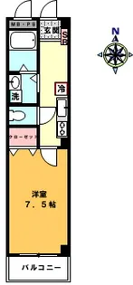エスポワール・十条【3階】の間取り