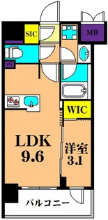 ルフォンプログレ西大井プレミア【3階】の間取り